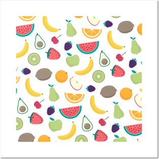 Fruit Pattern Posters and Art